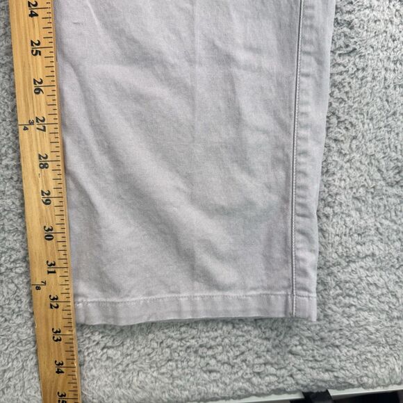 Peter Millar Pants Mens 38x33 Grey Chino Casual Straight Leg Cotton Blend - Picture 5 of 11